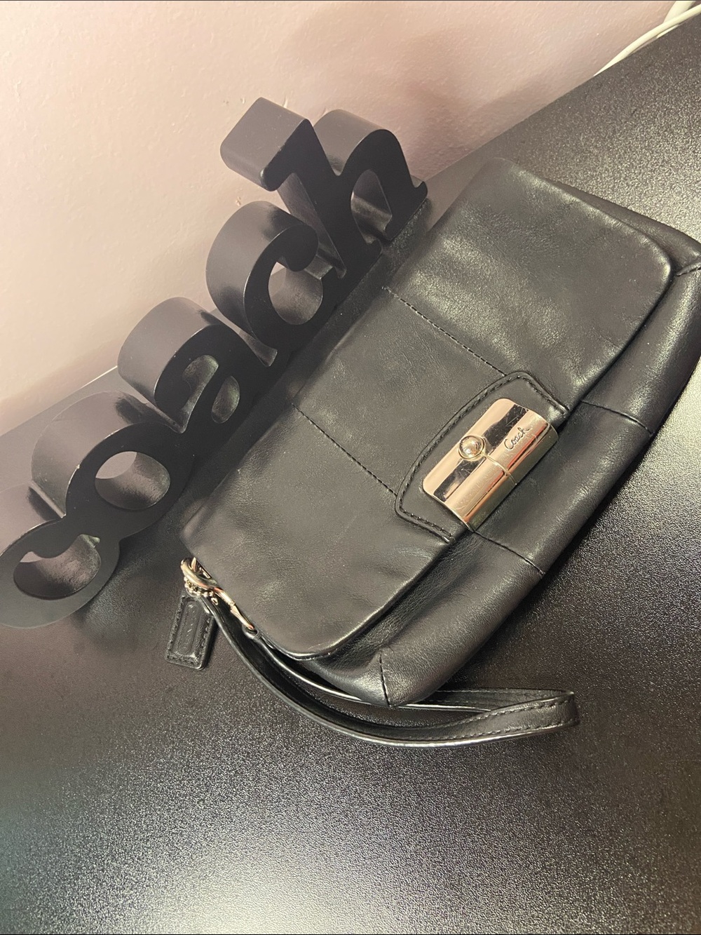 Coach Kristen Clutch Wristlet Pre Loved